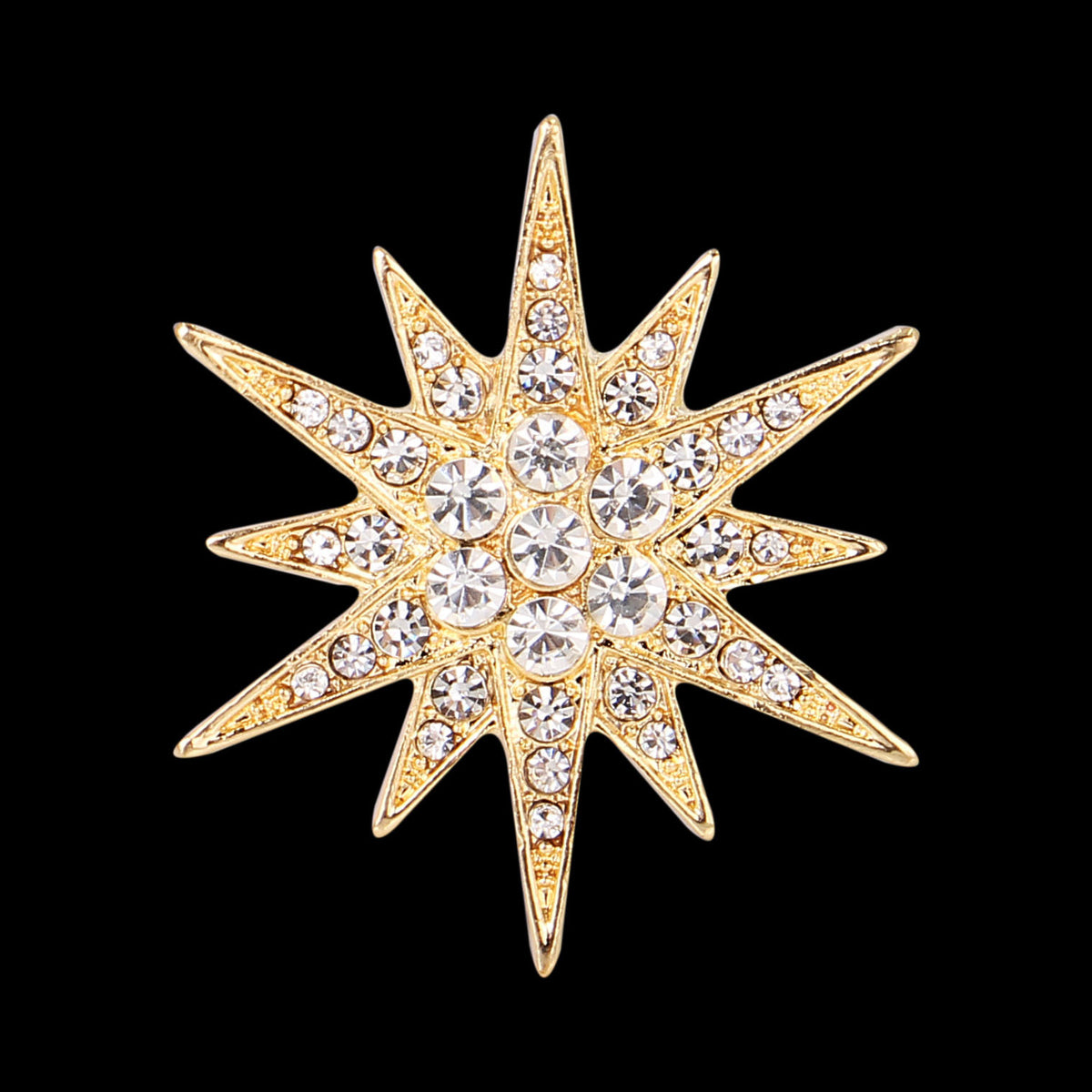 Rhinestone Brooch