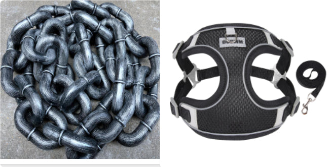 Fake Iron Chain Prop