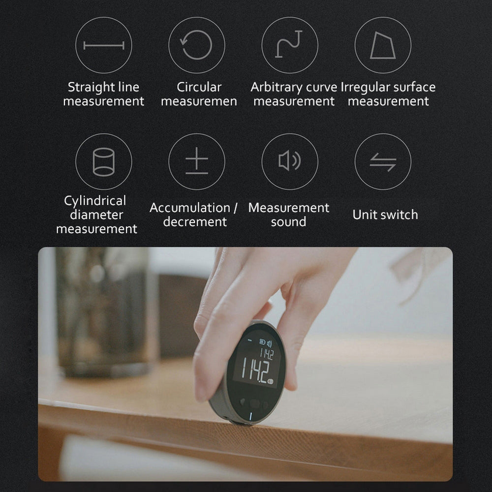 Rechargeable Digital Roller Tape Measure