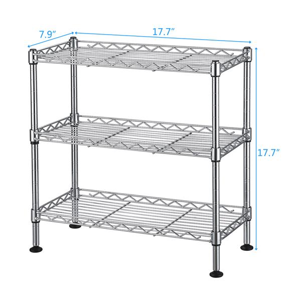 3-Tier Cabinet Shelf Organizer