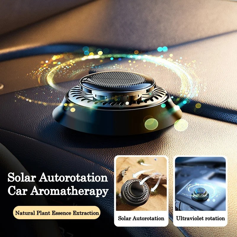 Solar Spinning Car Air Freshener
