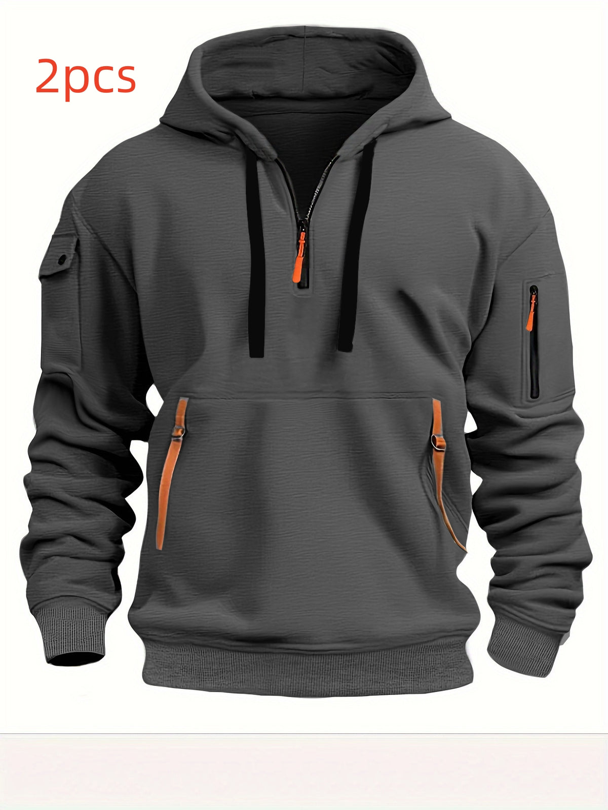 Oversized Drop-Shoulder Hoodie