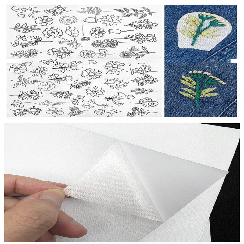 Water-Soluble Embroidery Stabilizer Sheets