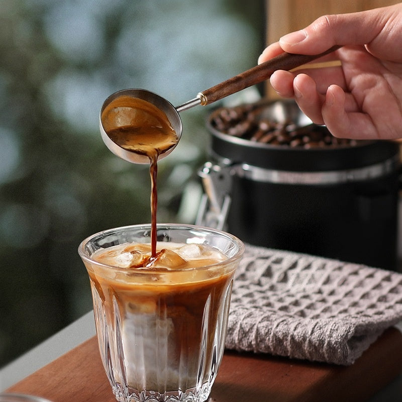 Walnut Handle Coffee Scoop