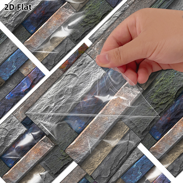 Peel & Stick Stone Brick Wallpaper