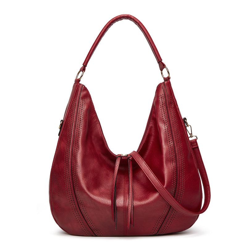 Retro Tassel Hollow Tote