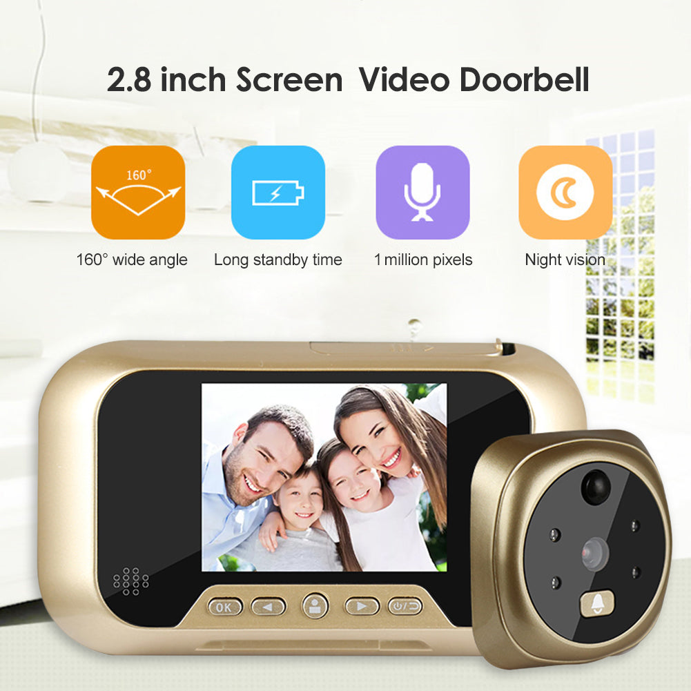 Digital Peephole Viewer with 2.8-Inch Screen