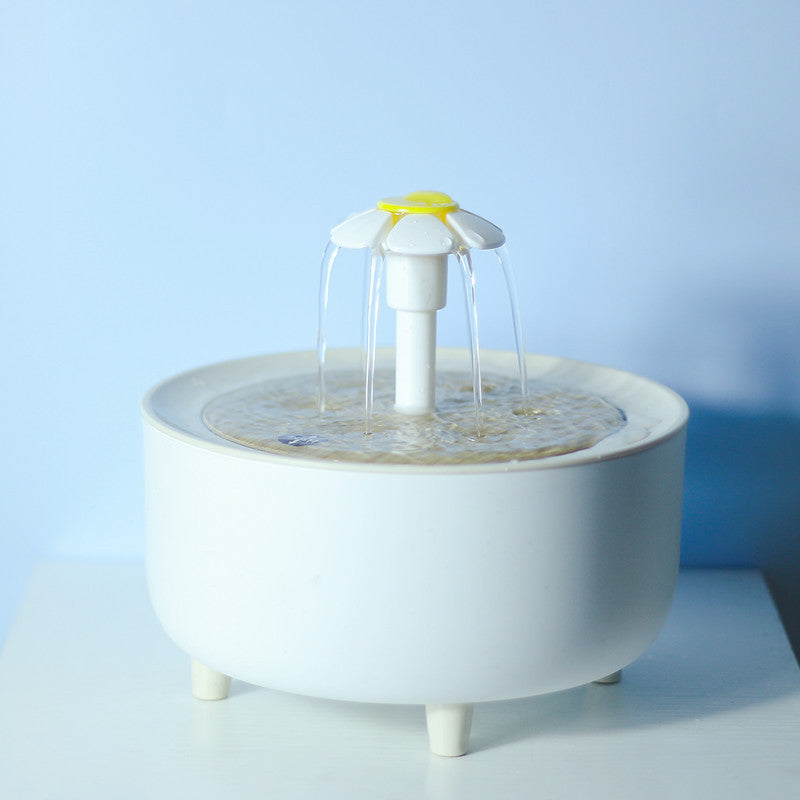 Flower Pet Water Fountain