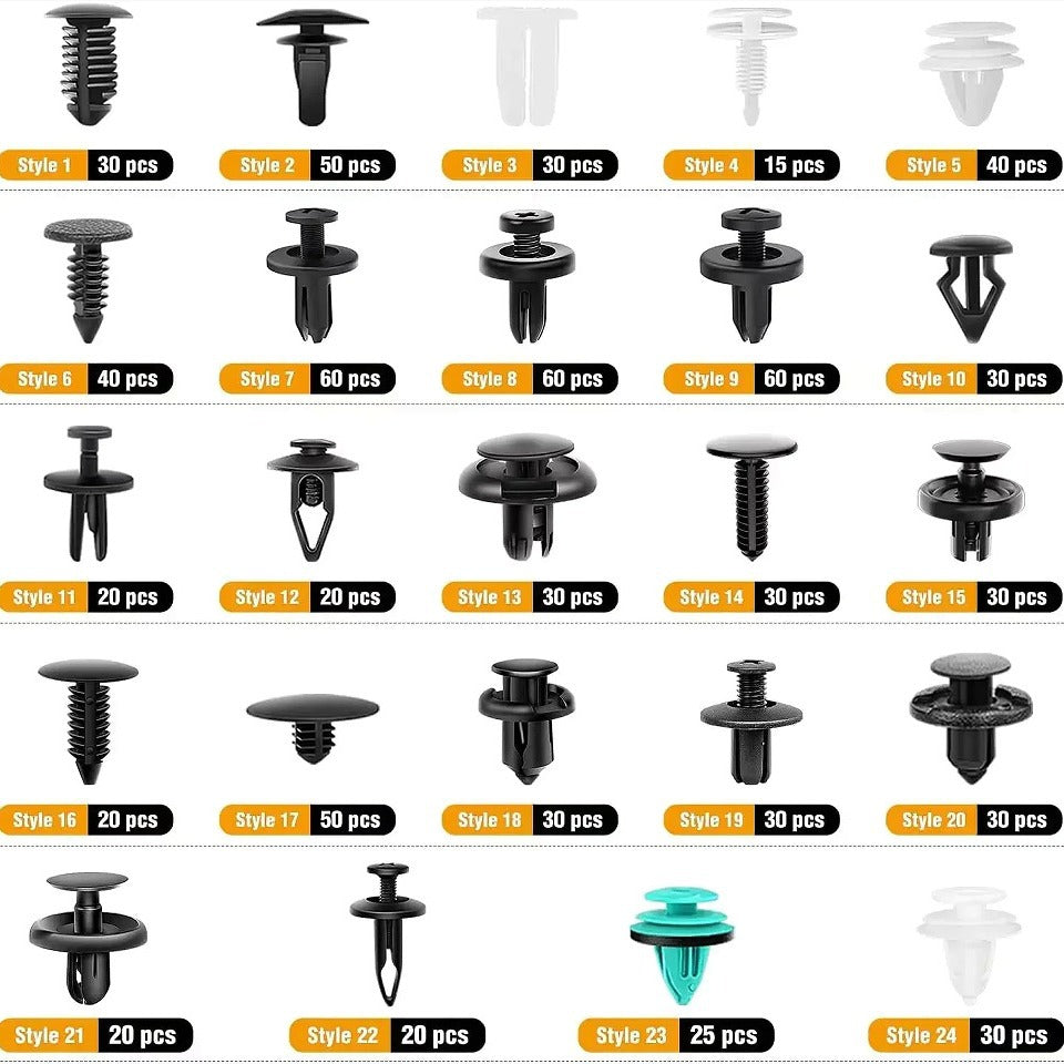 Car Bumper Clip Assortment Kit