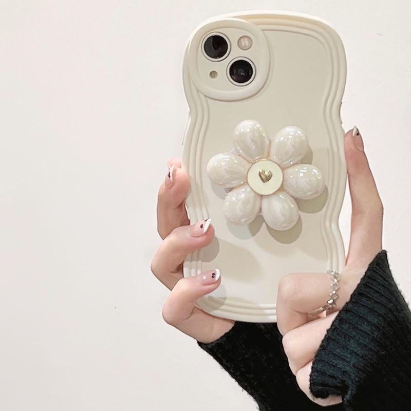 Flower Kickstand iPhone Case