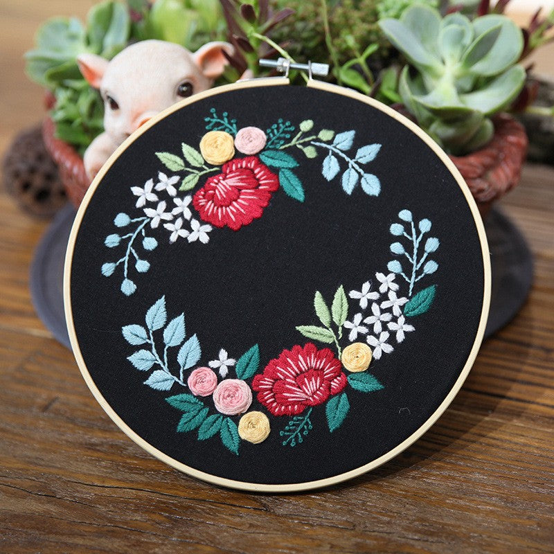 3D Flower Embroidery Kit