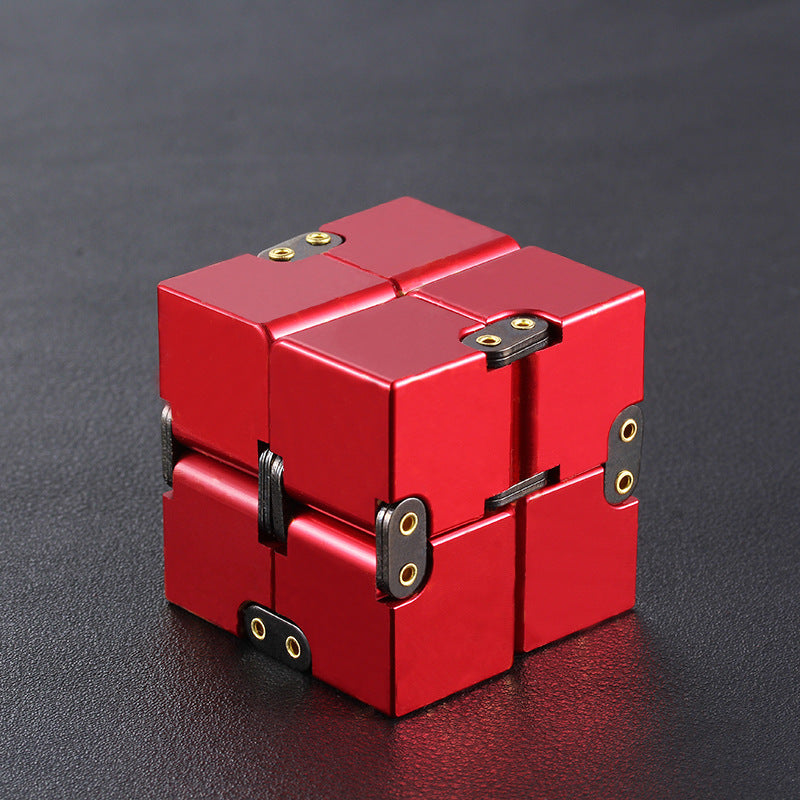 Aluminum Infinity Fidget Cube