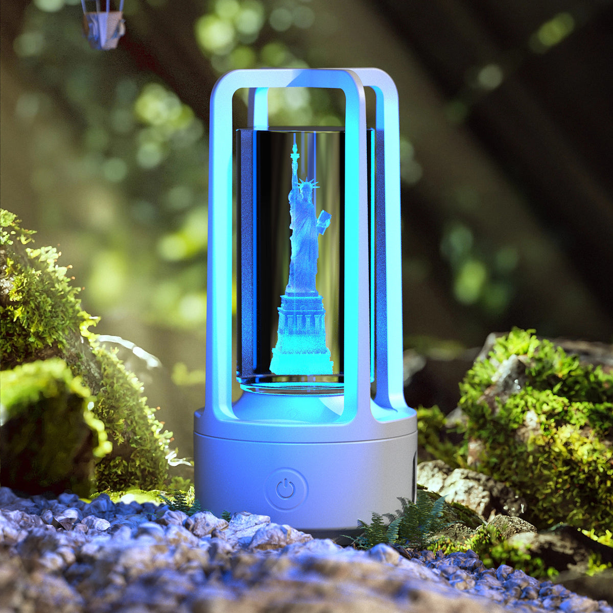 Acrylic Night Lamp & Bluetooth Speaker