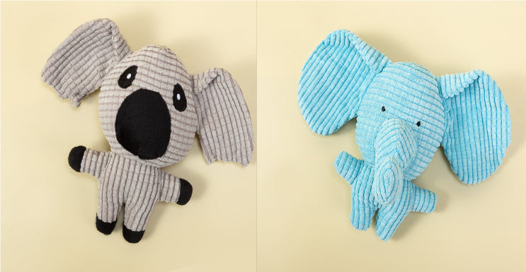 Squeaky Plush Animal Dog Toys