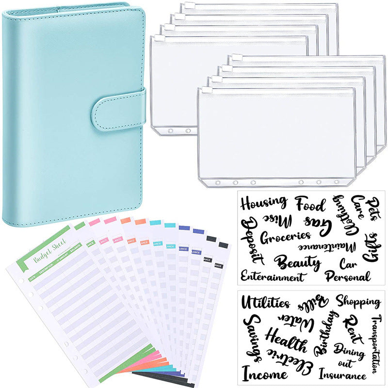 A6 Budget Binder with Cash Envelopes