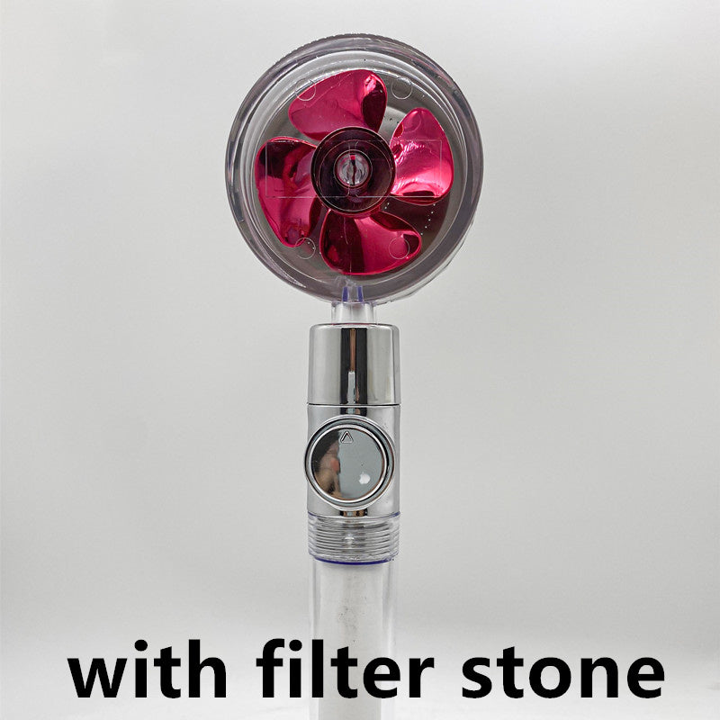 High-Pressure Turbo Fan Shower Head