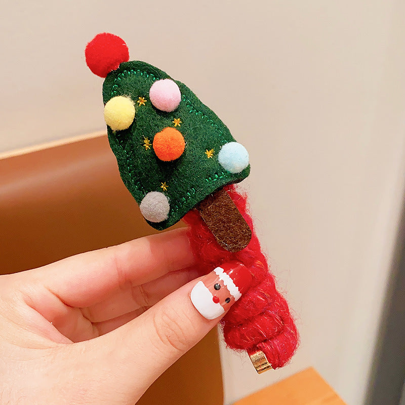 Kids' Christmas Spiral Hair Ties