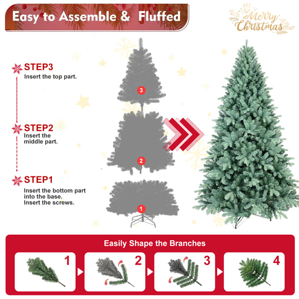 6 ft Artificial Christmas Tree (1,390 Tips)
