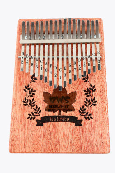 Mahogany Kalimba Thumb Piano