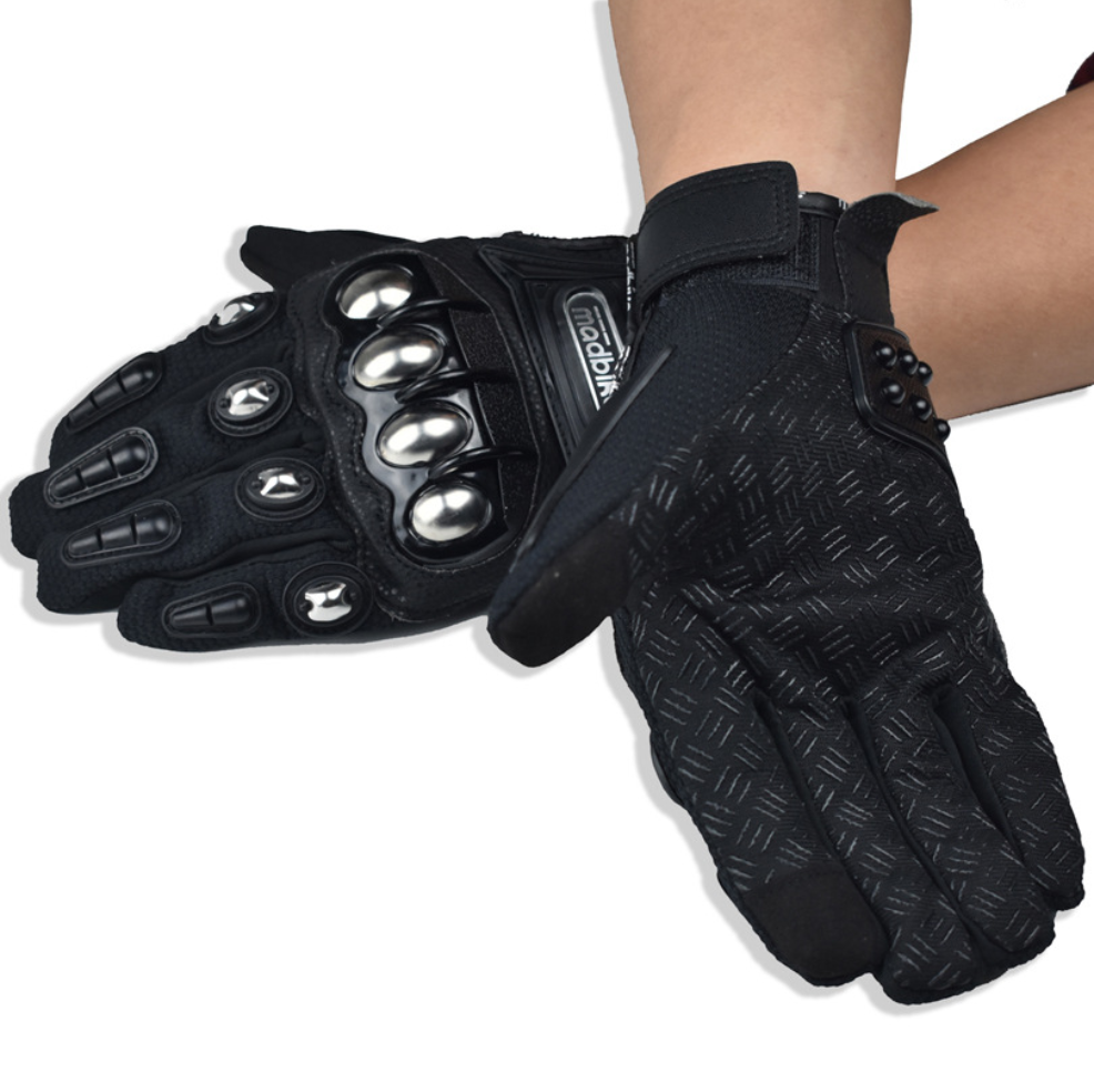 Motorcycle Riding Gloves with Knuckle Protection