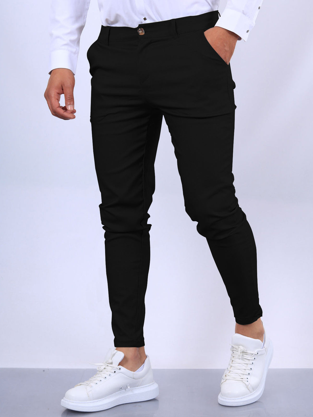 Men's Slim Office Trousers