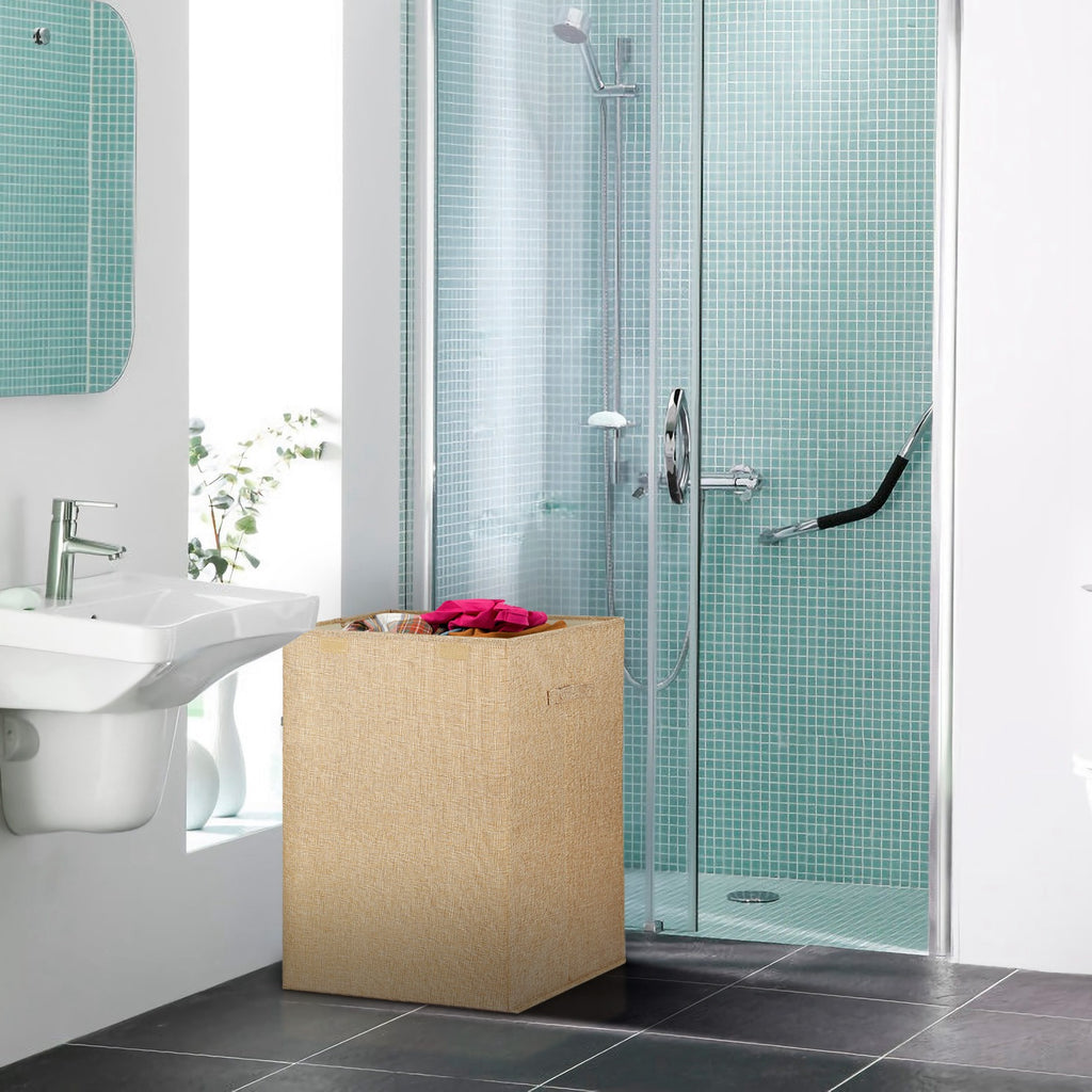 Foldable Laundry Hamper with Lid