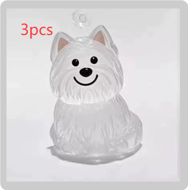 Dog Breed Fuzzy Keychain