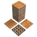 Interlocking Wood Deck Tiles (27 pcs)