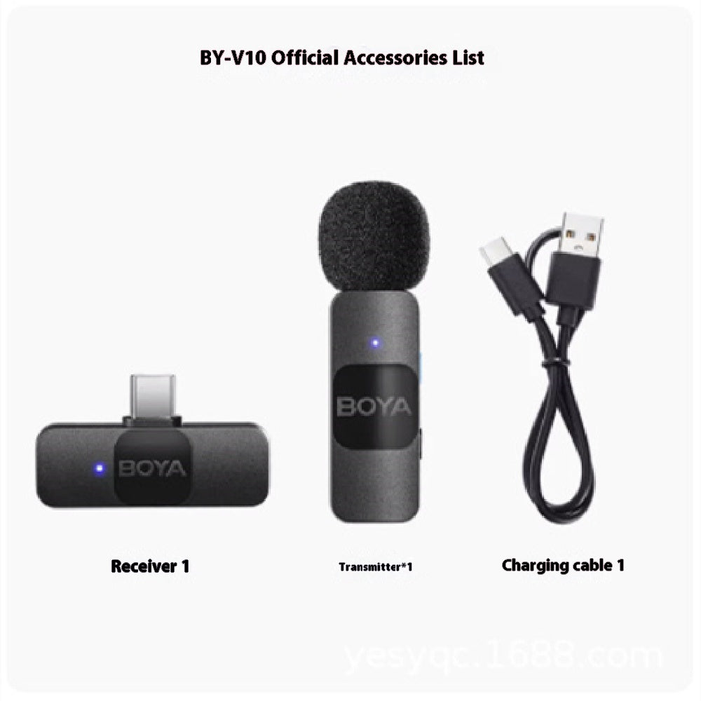 Wireless Clip-On Microphone