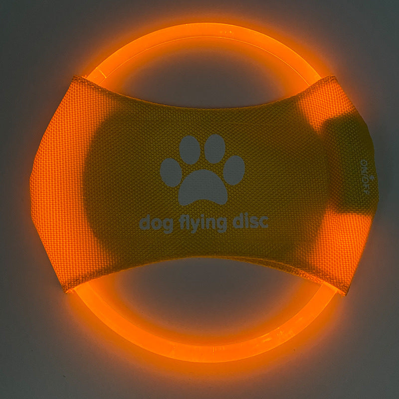 Light-Up Dog Flying Disc