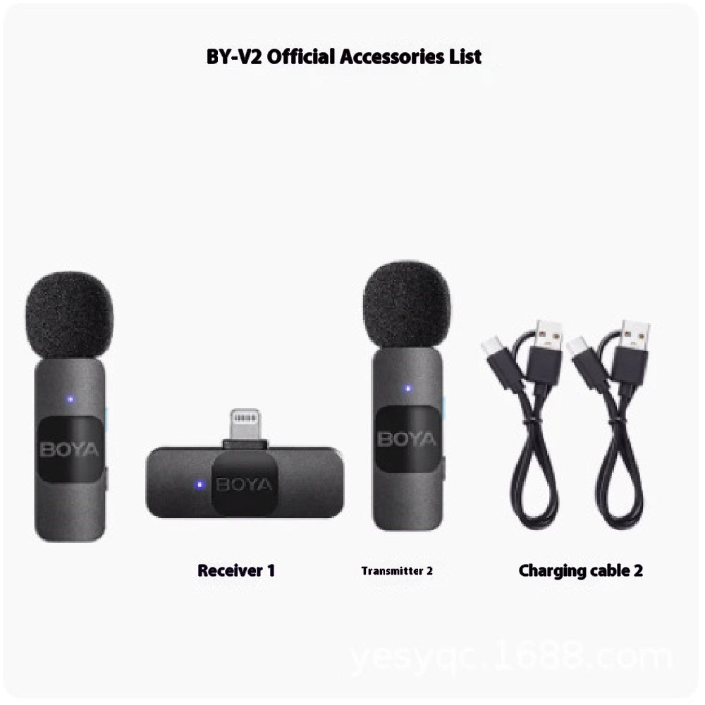 Wireless Clip-On Microphone