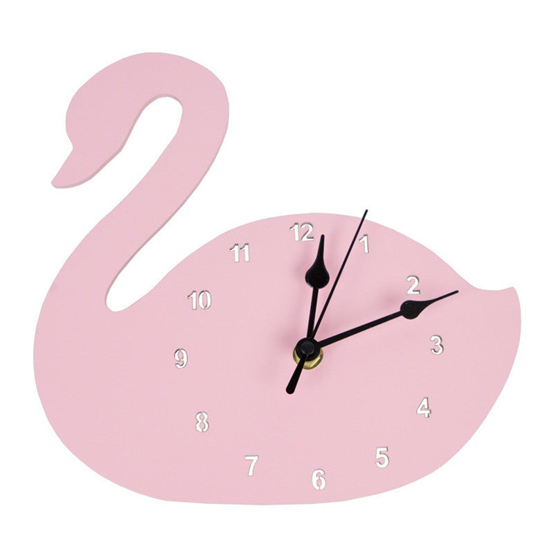 Wooden Cartoon Wall Clock