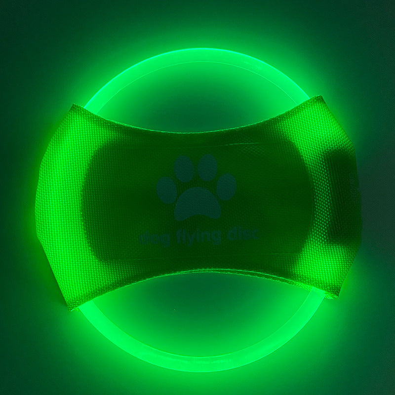 Light-Up Dog Flying Disc