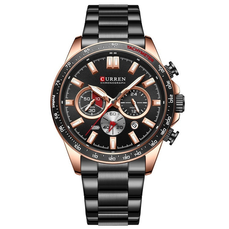 Men's Stainless Steel Date Watch