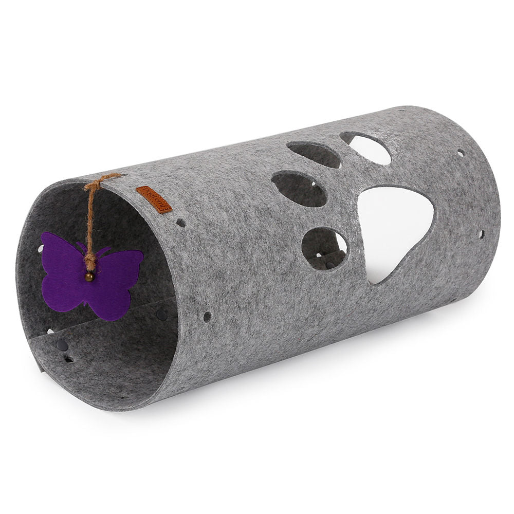 Build-Your-Own Felt Cat Tunnel