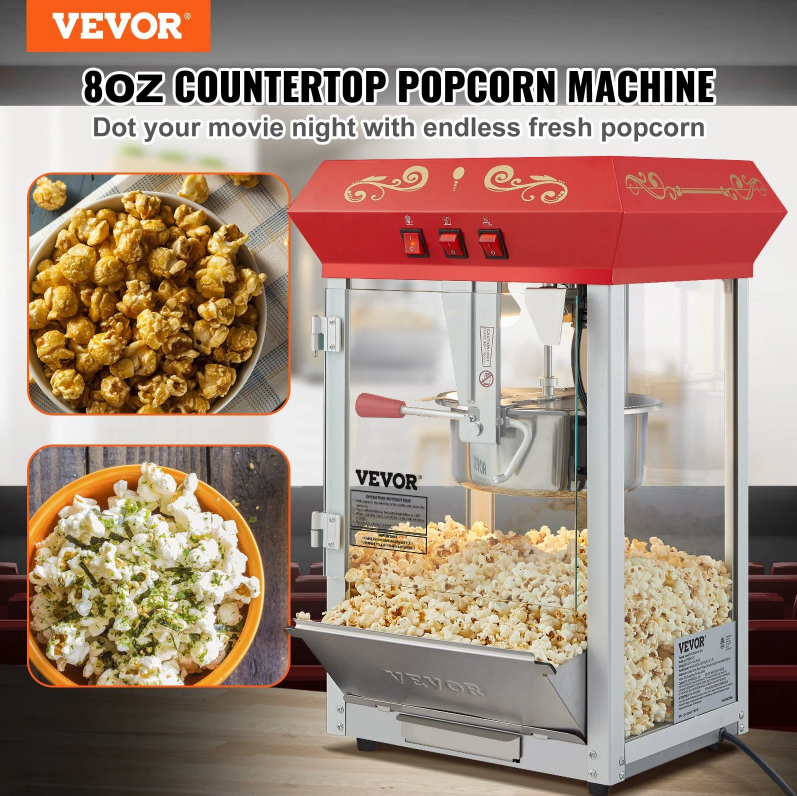 8 oz Popcorn Machine