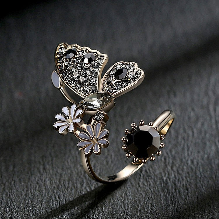 3D Butterfly Ring