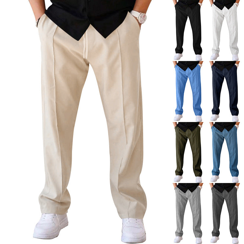 Men's Waffle-Knit Drawstring Pants
