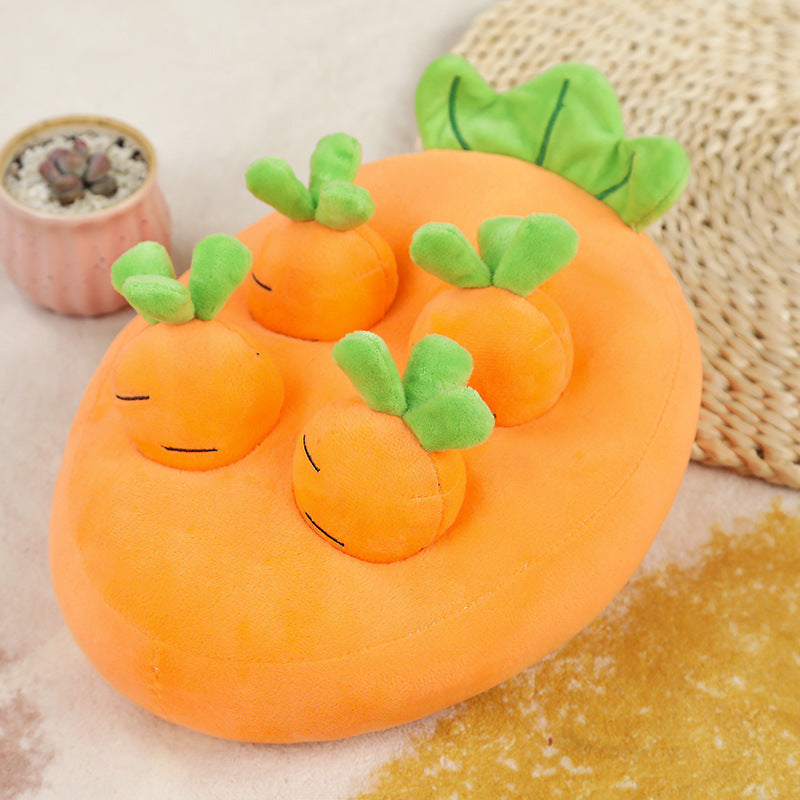 Pull-the-Carrot Snuffle Toy