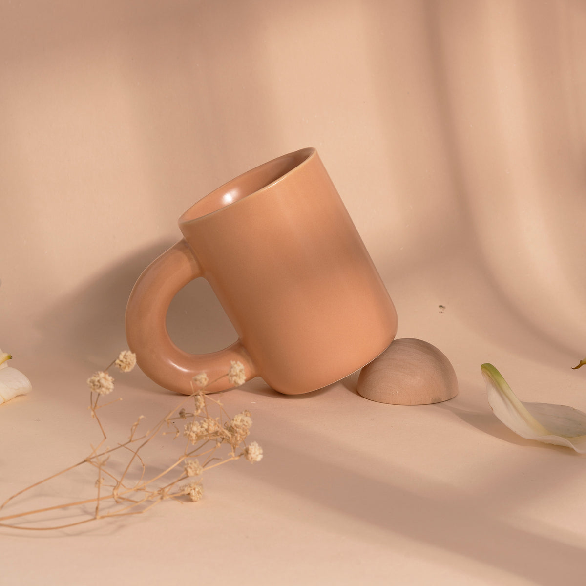 Nordic Minimalist Mug with Spoon