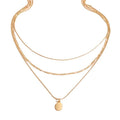 Vintage Oval Pendant Necklace