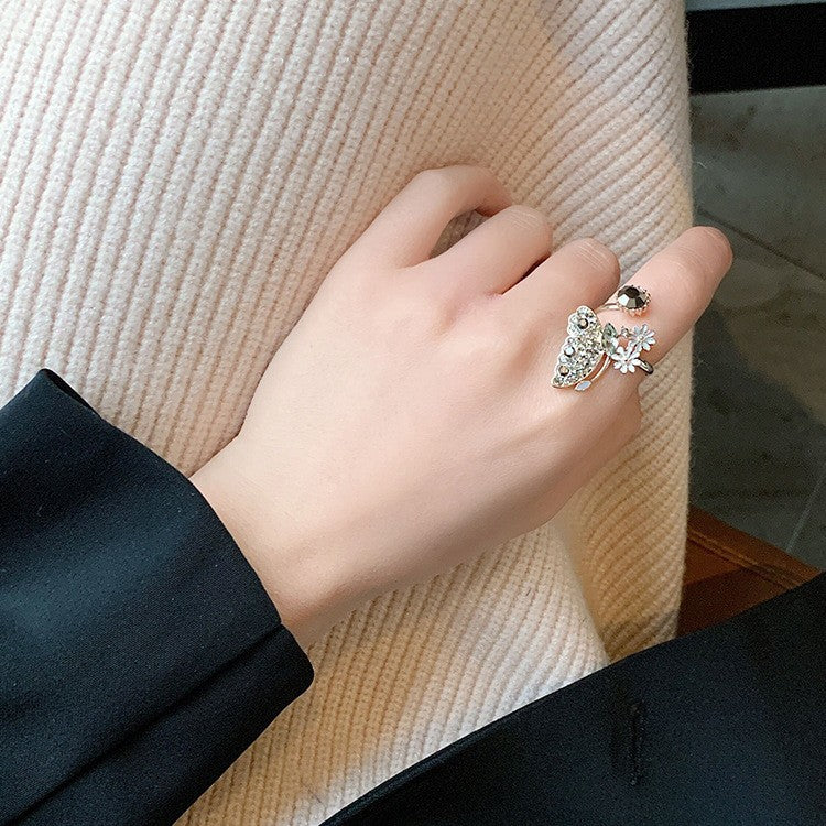 3D Butterfly Ring