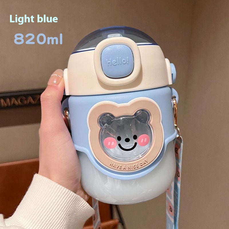 Big Belly Straw Water Bottle