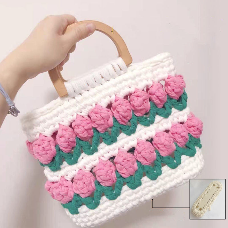 Crochet Tulip Handbag