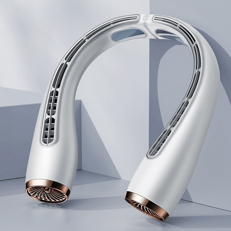 Bladeless Neck Fan with Cooling Plates