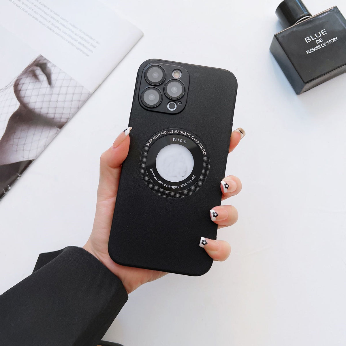 Magnetic Mirror Silicone Case