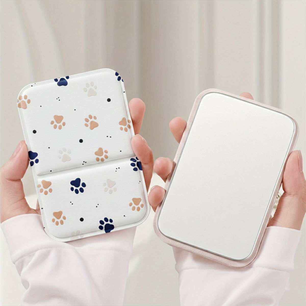 Cat Paw Folding Makeup Mirror