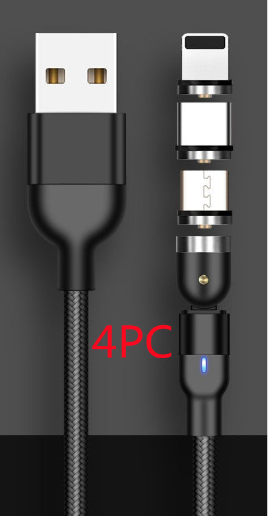 Rotating Magnetic Charging Cable