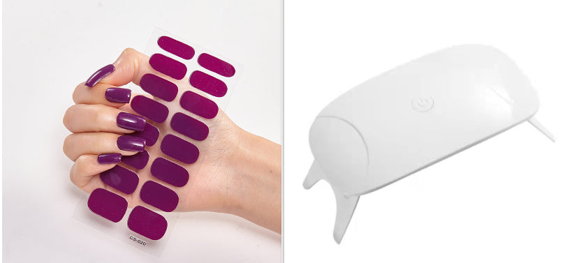 Letter Design Nail Stickers