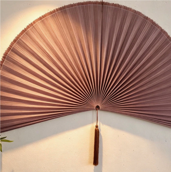 Decorative Bamboo Wall Fan